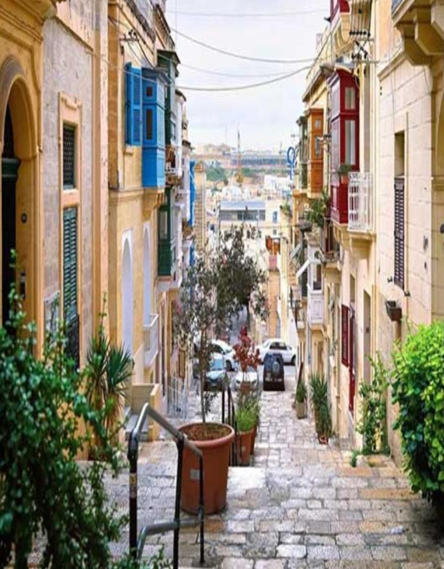 Charming Town House In Cospicua, Valperga Rooms Exteriör bild